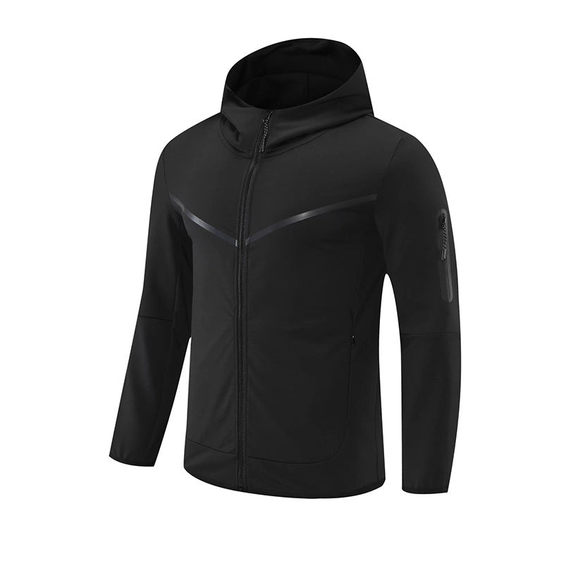 Men's casual sports faux cotton sweater set - view 7