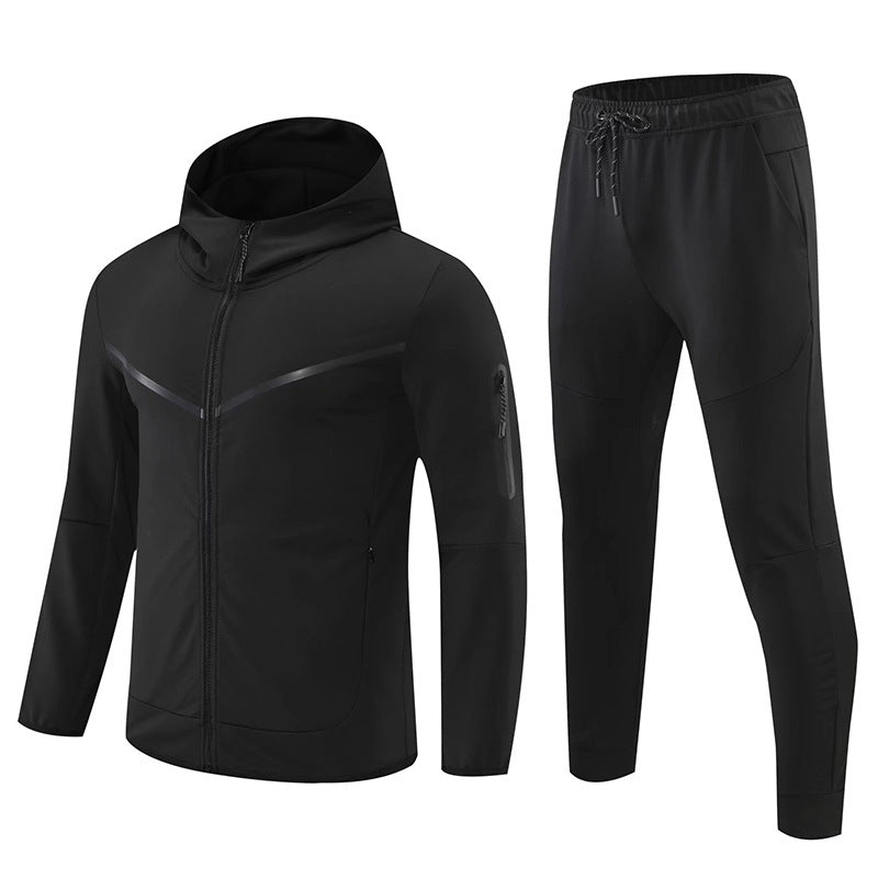 Men's casual sports faux cotton sweater set - view 8