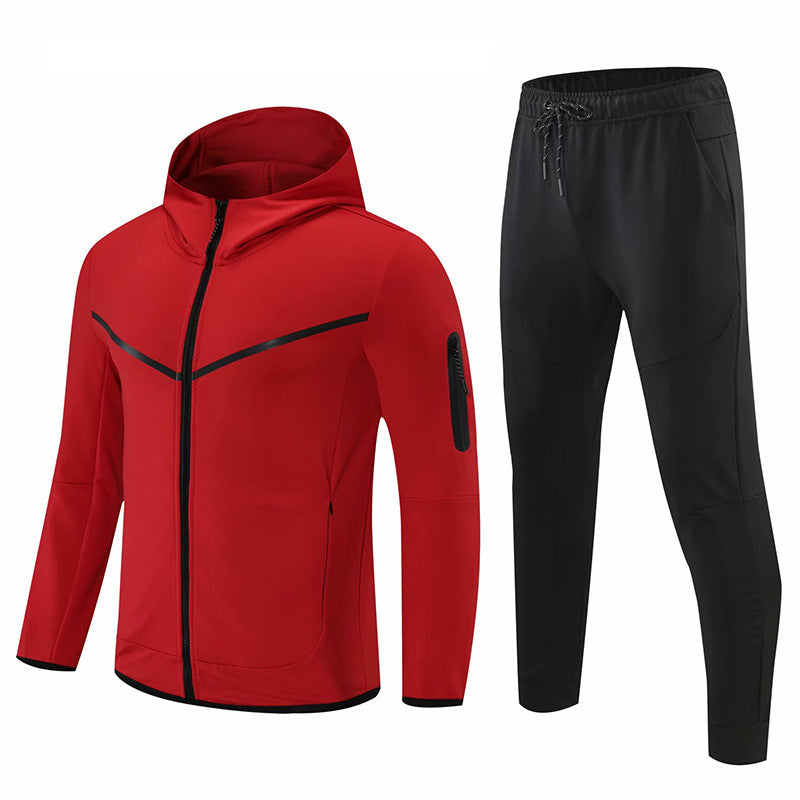 Men's casual sports faux cotton sweater set - view 6