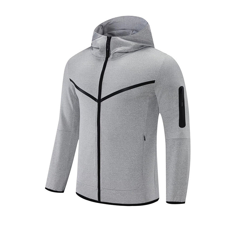 Men's casual sports faux cotton sweater set - view 5